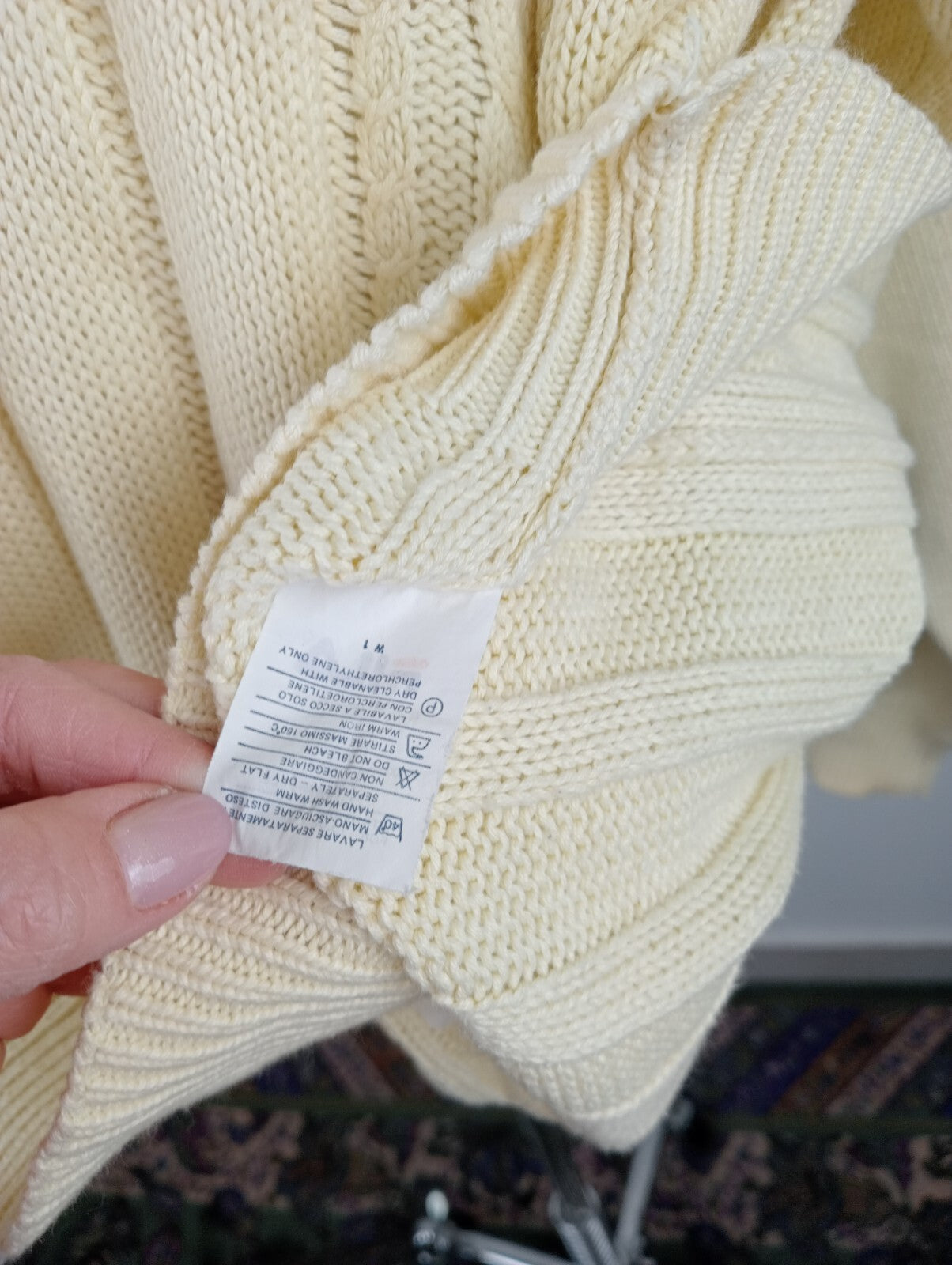 FILA MAGLIONE COTONE COTTON VINTAGE UOMO Tg. 52 MAN SWEATER CASUAL