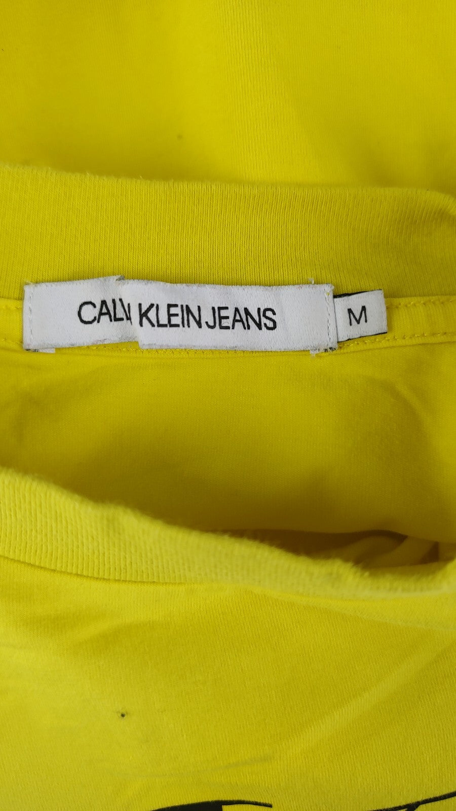 CALVIN KLEIN MAGLIA DONNA TG. M WOMAN CASUAL VINTAGE T-SHIRT COTONE