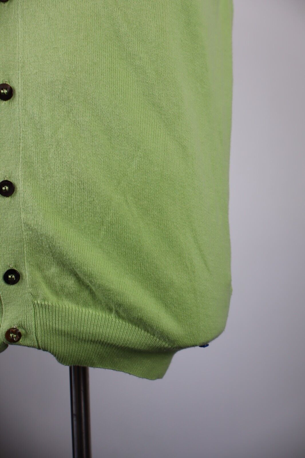 LIU JO MAGLIONE SMANICATO GILET CARDIGAN VINTAGE UOMO Tg. 46 MAN SWEATER CASUAL