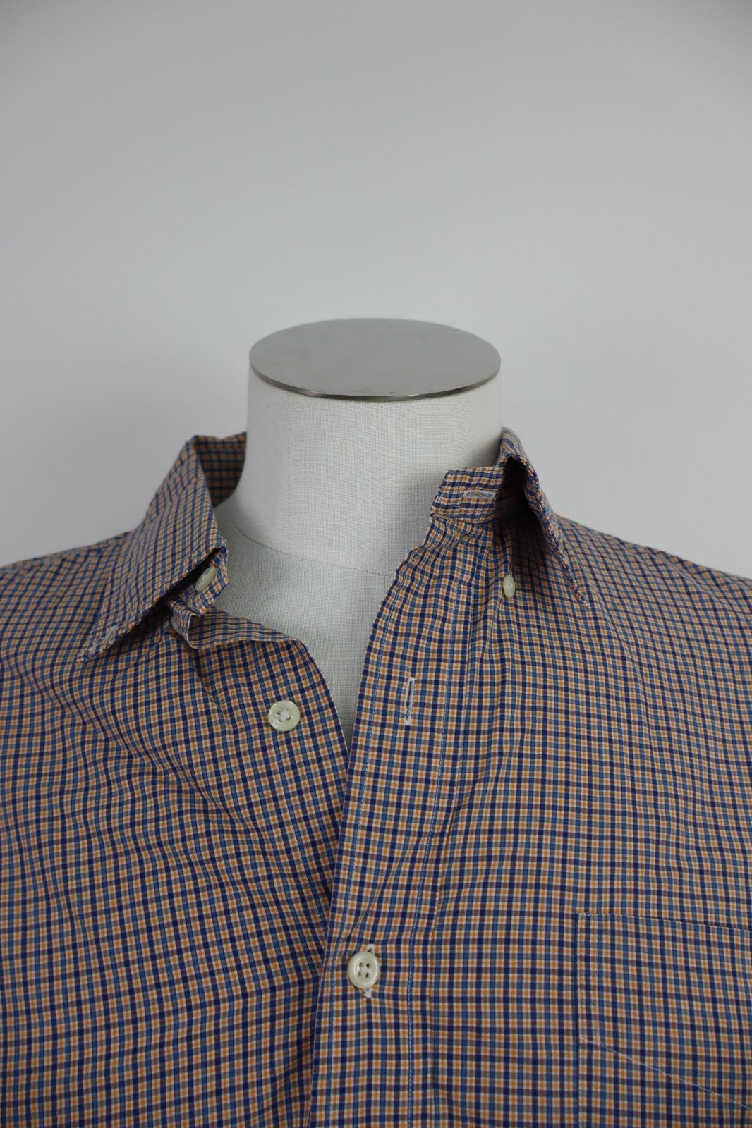 RALPH LAUREN CAMICIA COTONE SHIRT UOMO Tg L MAN VINTAGE CASUAL COTTON