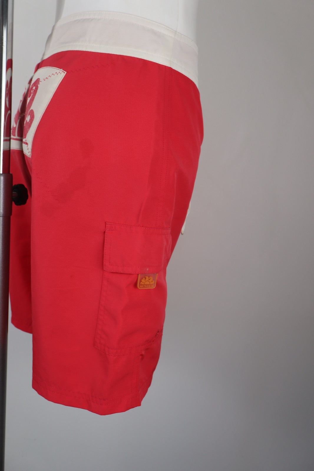 SUNDEK COSTUME PANTALONCINO MARE UOMO TG 30 MEN SWIMSUIT VINTAGE CASUAL LOGO