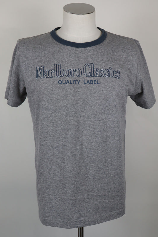 MARLBORO CLASSIC MAGLIA UOMO COTONE TG. XL MAN CASUAL VINTAGE T-SHIRT COTTON