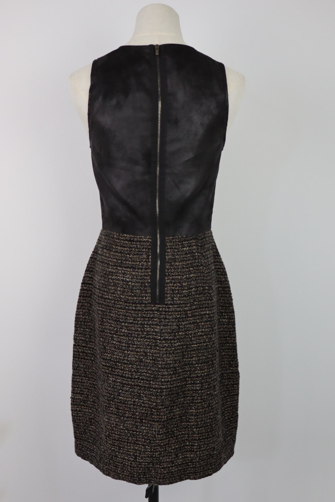 PENNY BLACK VESTITO DONNA TG. 40 WOMAN CASUAL VINTAGE DRESS LANA COTONE