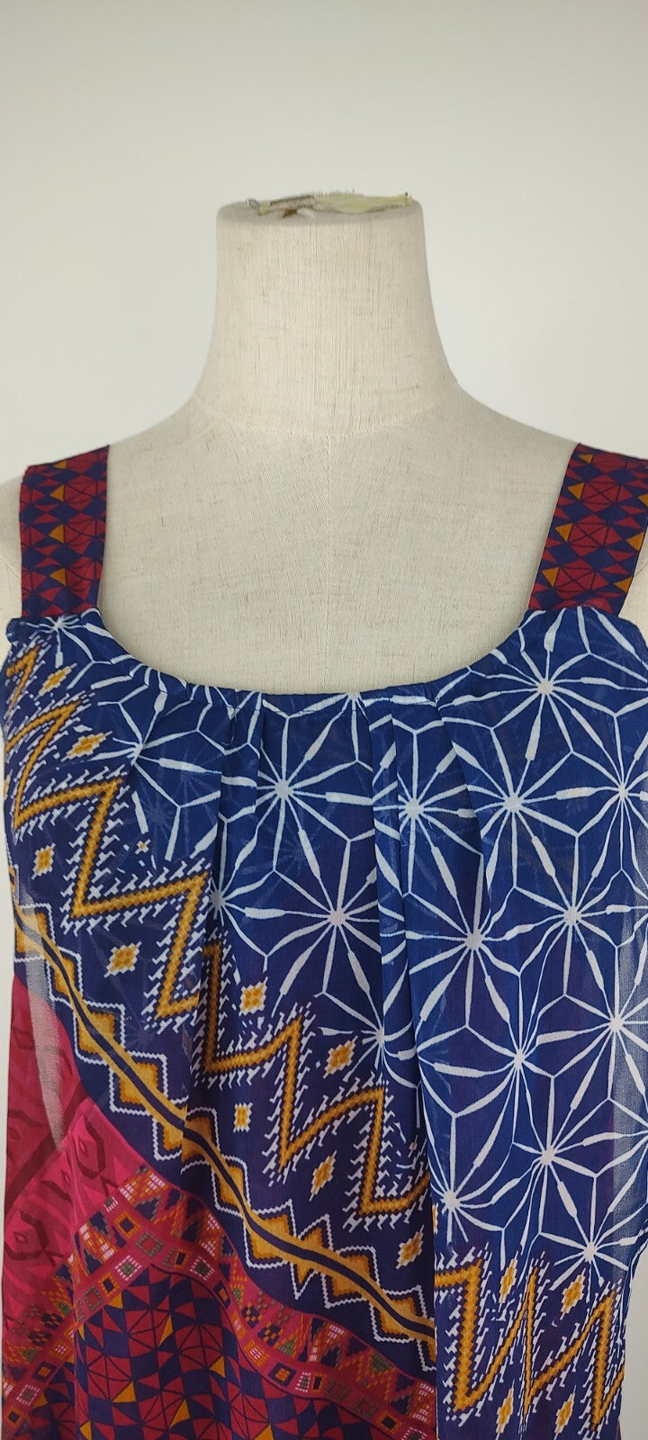 DESIGUAL VESTITO DONNA TG. 36  WOMAN CASUAL VINTAGE DRESS