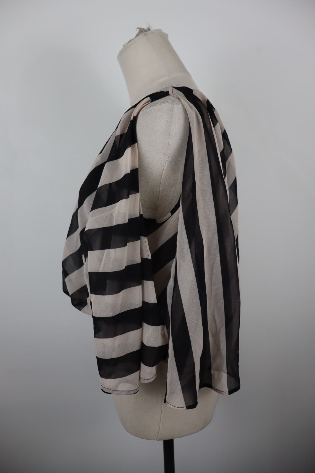 MARELLA MAGLIA BLUSA DONNA TG. S WOMAN CASUAL VINTAGE T-SHIRT TOP VOLANT LOGO