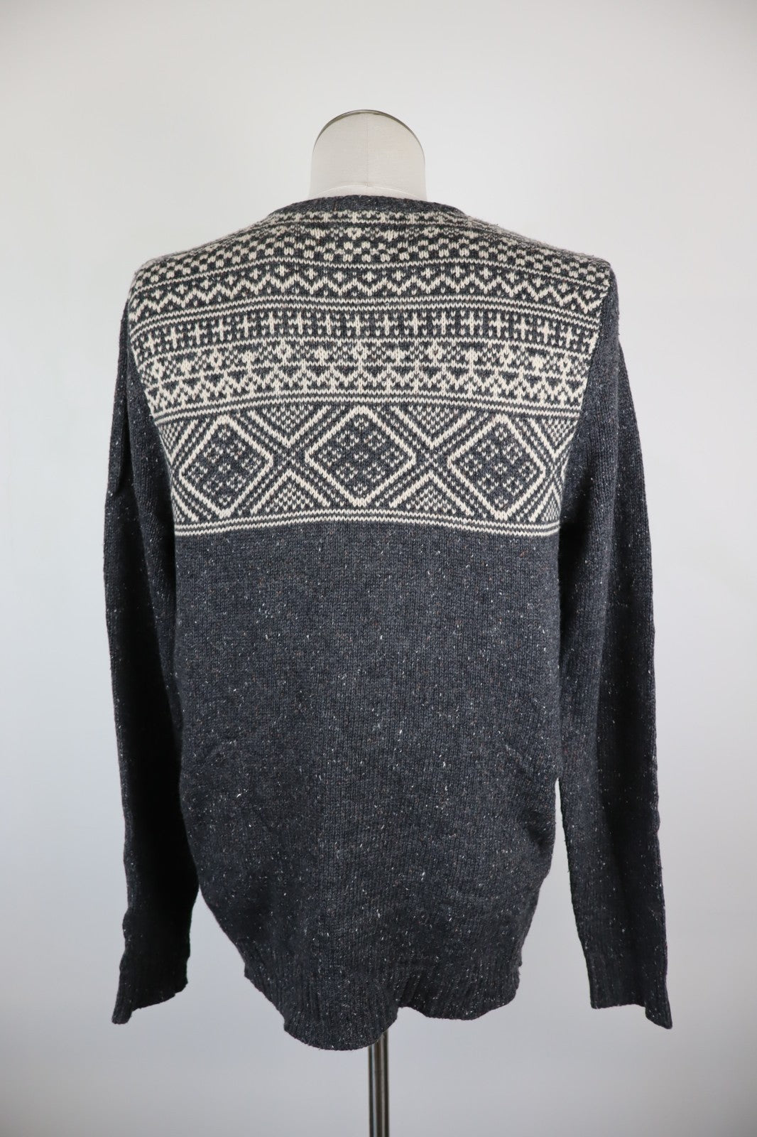 VANS MAGLIONE MAGLIA COTONE ACRILICO UOMO M MAN WOOL SWEATER CASUAL VINTAGE LOGO