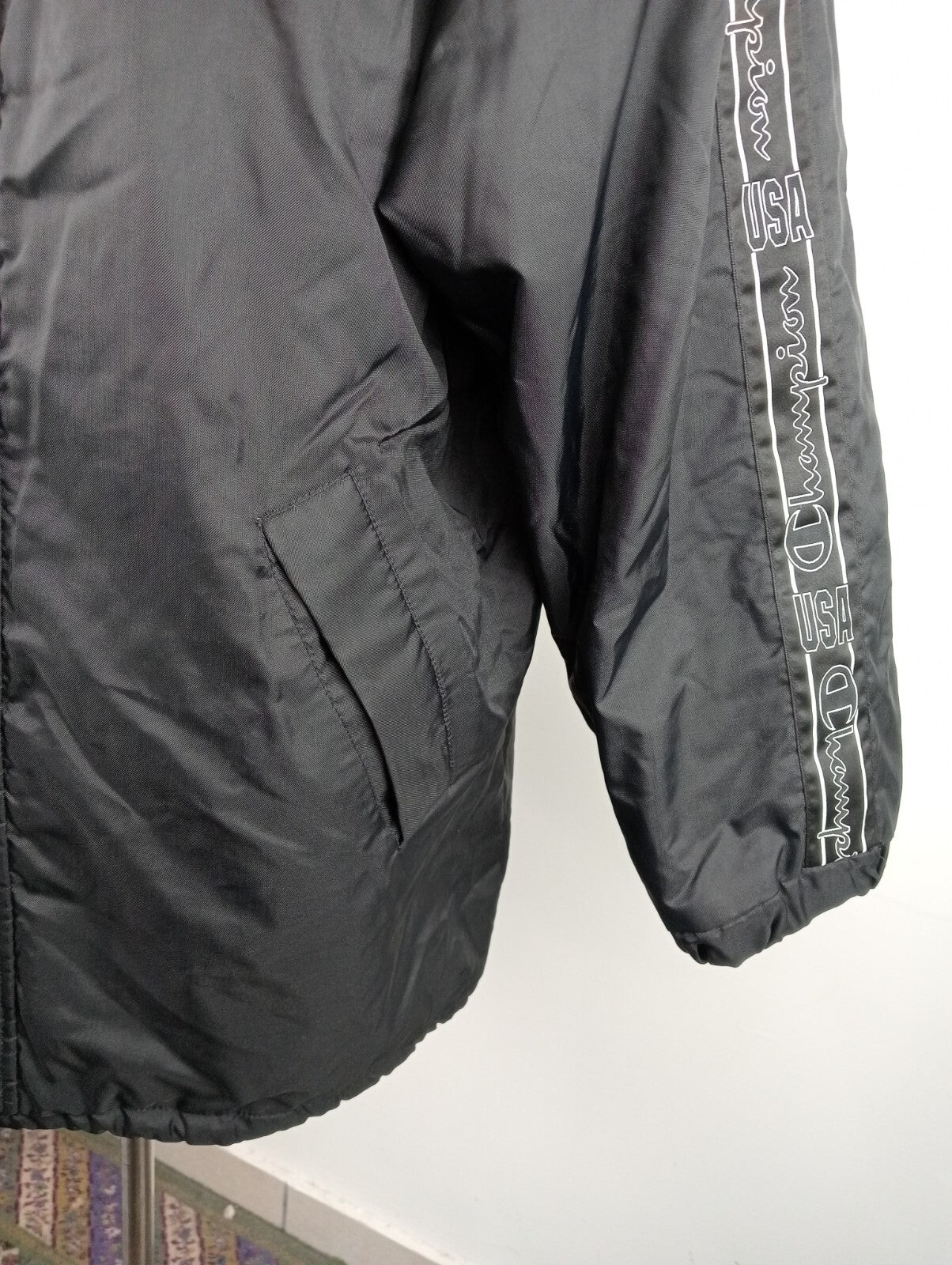 CHAMPION GIUBBINO TRAPUNTATO GIUBBOTTO UOMO Tg M VINTAGE MAN JACKET GIACCA