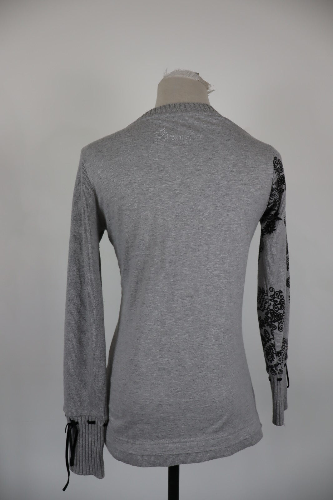 DESIGUAL MAGLIA DONNA TG. M WOMAN VINTAGE T-SHIRT CASUAL COTONE COTTON