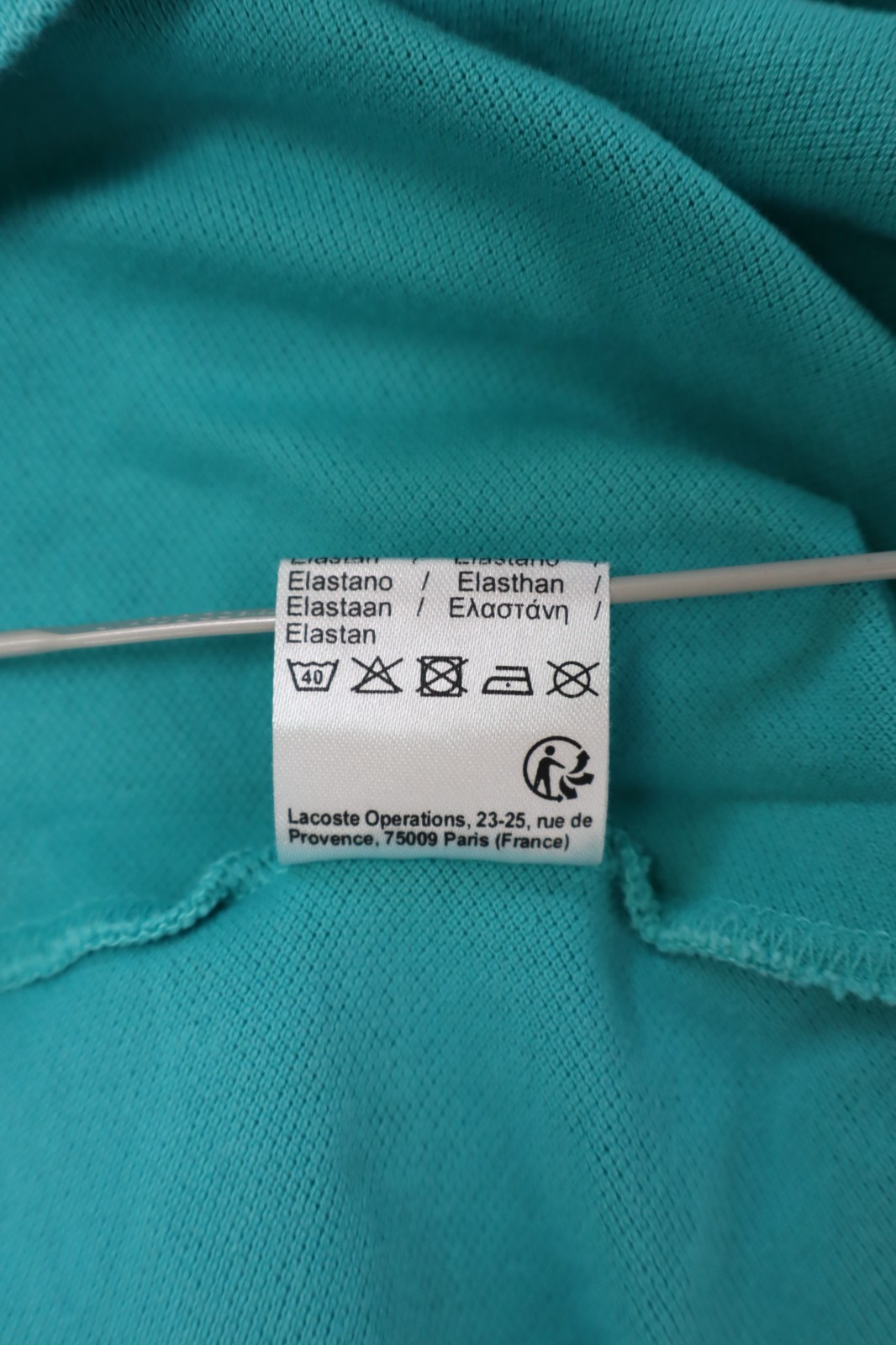 LACOSTE MAGLIA POLO UOMO COTONE TG M MAN COTTON T-SHIRT CASUAL VINTAGE LOGO