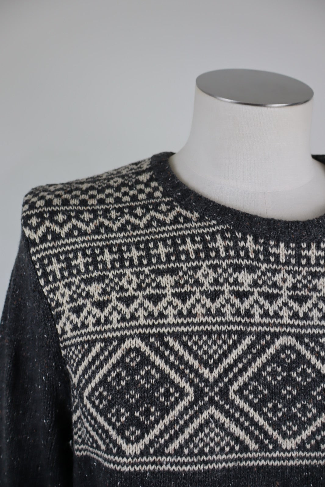 VANS MAGLIONE MAGLIA COTONE ACRILICO UOMO M MAN WOOL SWEATER CASUAL VINTAGE LOGO