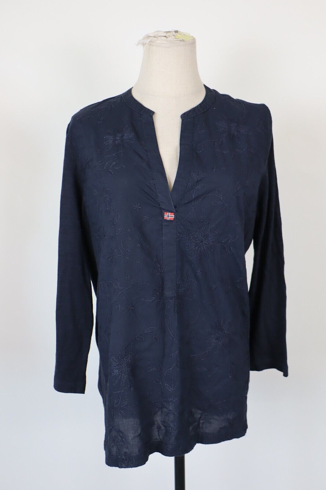 NAPAPIJRI MAGLIA DONNA TG. M WOMAN CASUAL VINTAGE TOP T-SHIRT COTONE