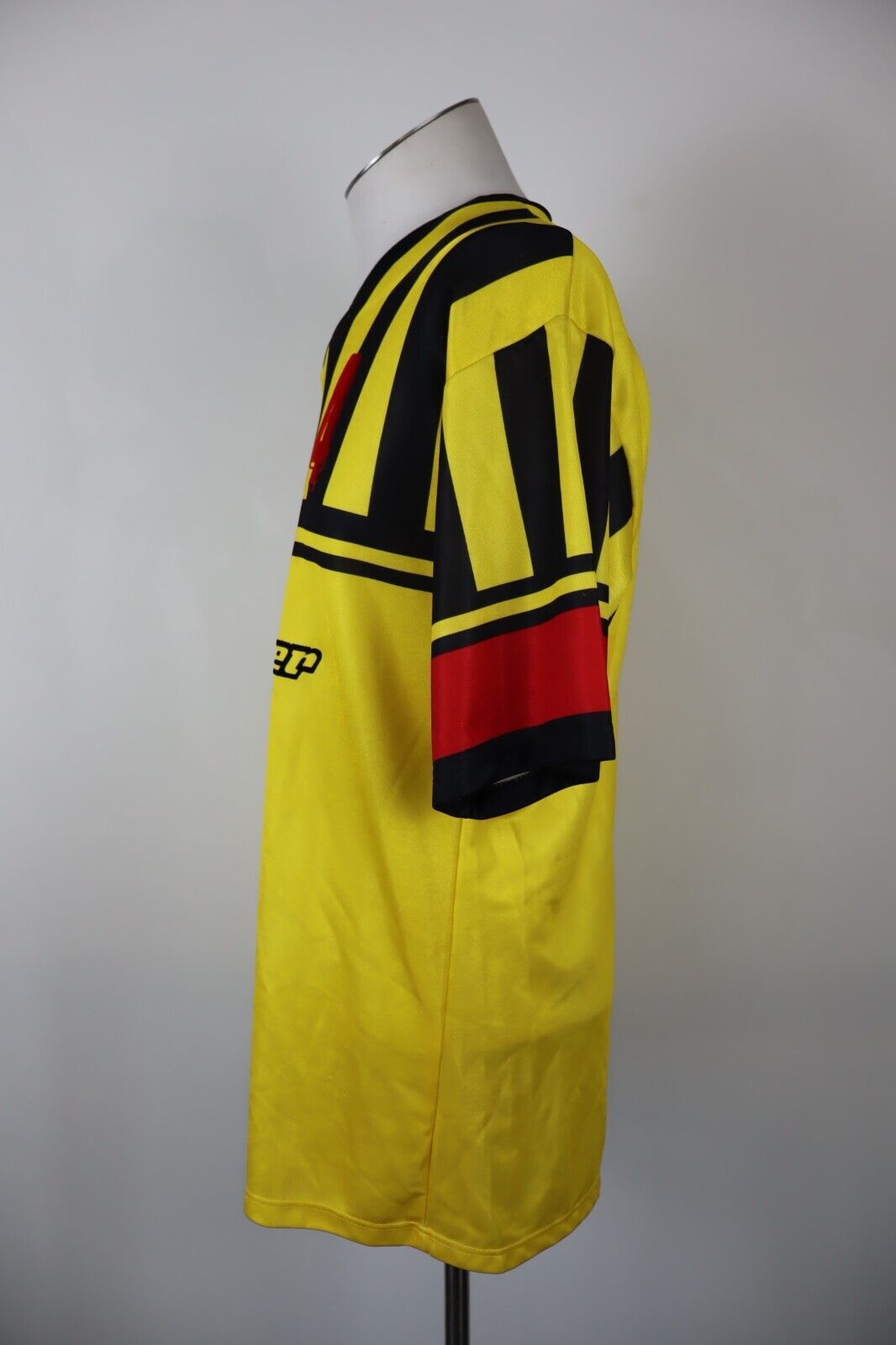 ERIMA STOCCARDA N 4 MAGLIA CALCIO UOMO TG L SOCCER VINTAGE MADE WEST GERMANY