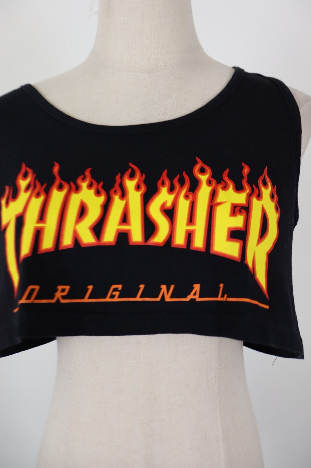 TRASHERS ORIGINALS MAGLIA DONNA TG. M WOMAN CASUAL VINTAGE T-SHIRT TOP