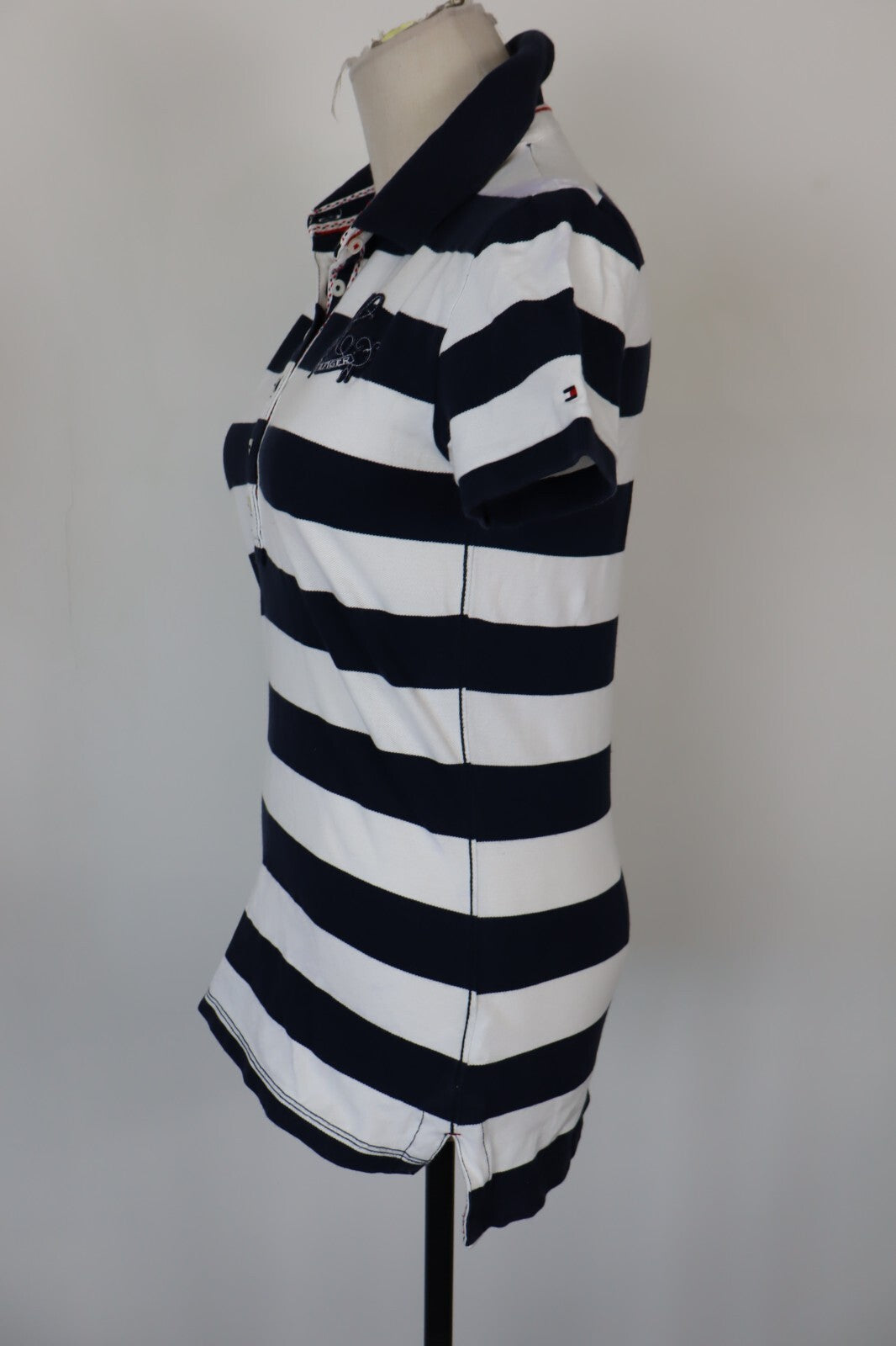 TOMMY HILFIGER MAGLIA POLO DONNA TG S WOMAN CASUAL VINTAGE TOP T-SHIRT