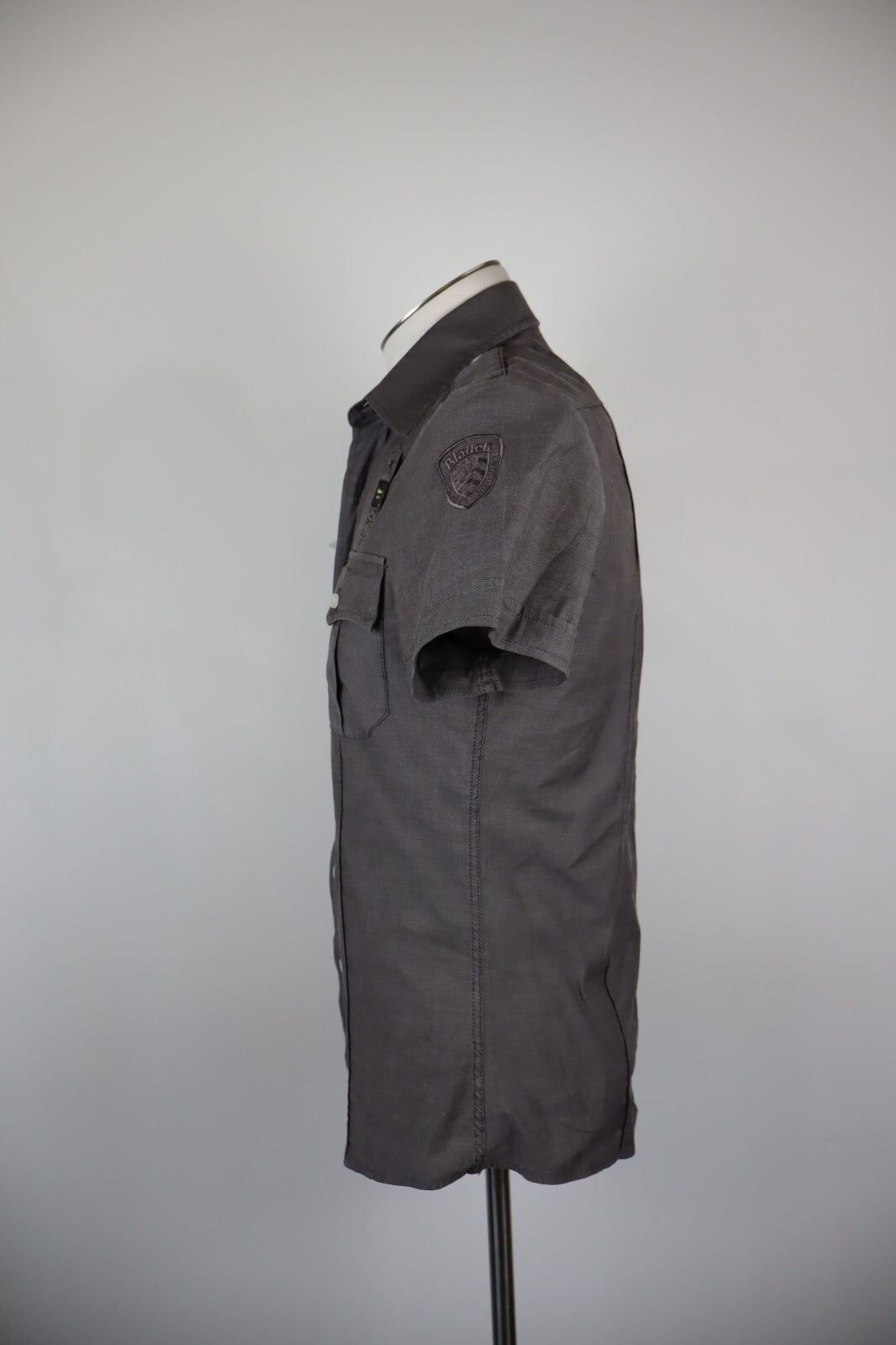 BLAUER USA CAMICIA UOMO COTONE TG S MAN CASUAL VINTAGE SHIRT COTONE