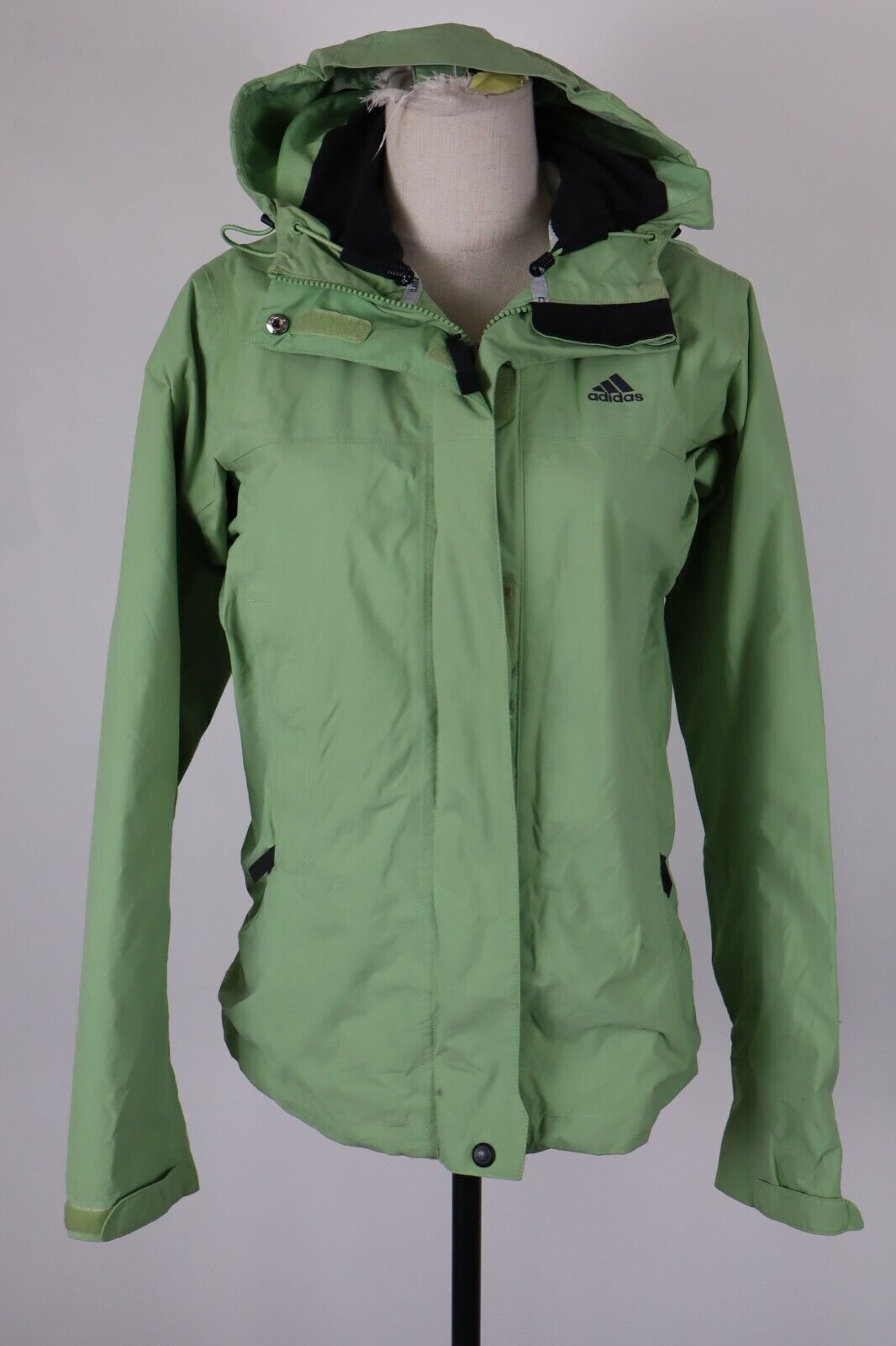 ADIDAS GIUBBINO DONNA Tg. 42 WOMAN IMPERMEABILE CASUAL JACKET VINTAGE