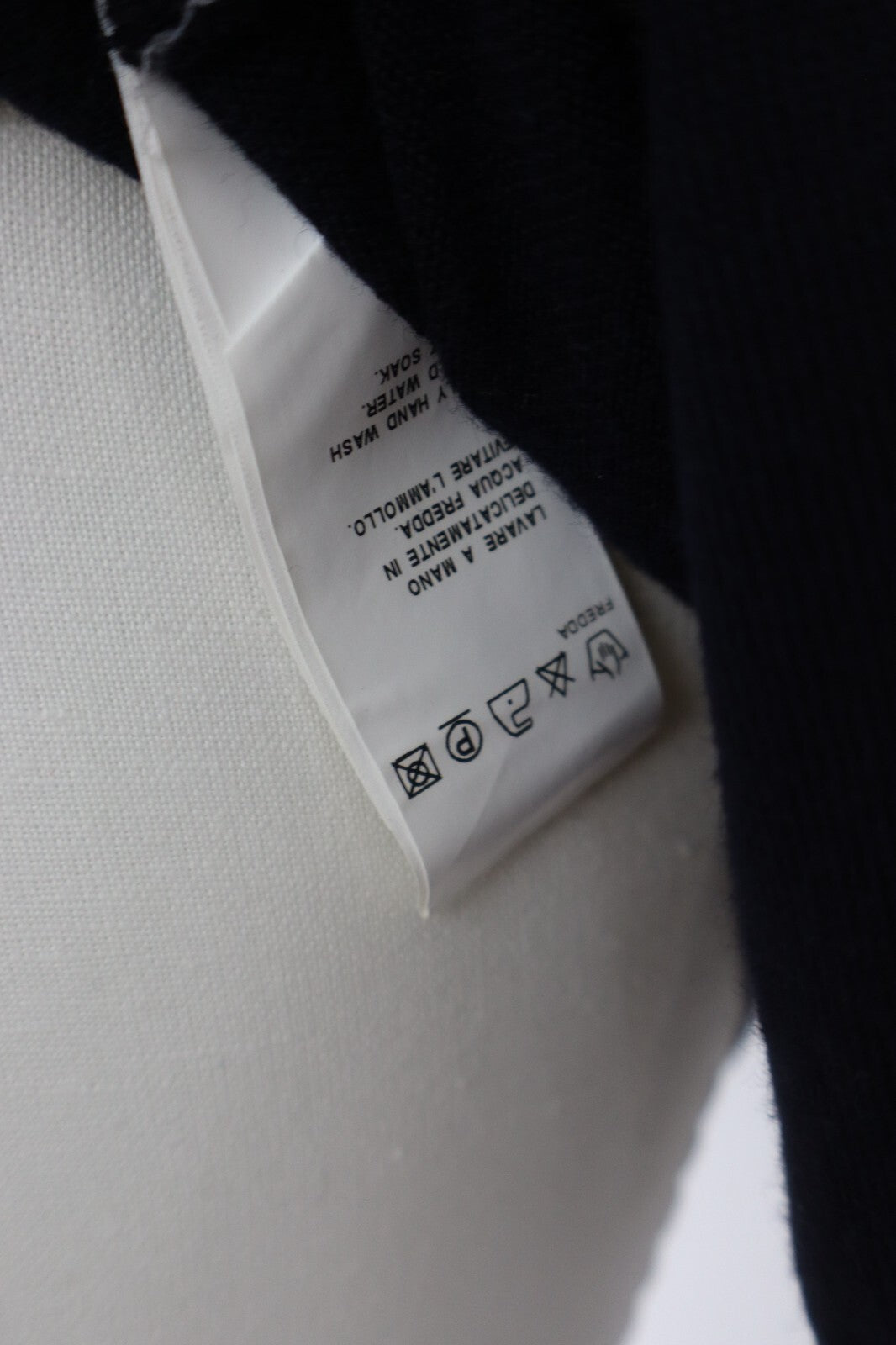 DONDUP MAGLIONE LANA MERINO CASUAL VINTAGE UOMO TG L SWEATER WOOL