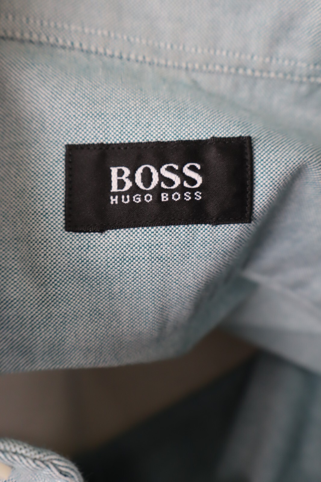 HUGO BOSS CAMICIA COTONE SHIRT UOMO Tg. L MAN VINTAGE CASUAL COTTON