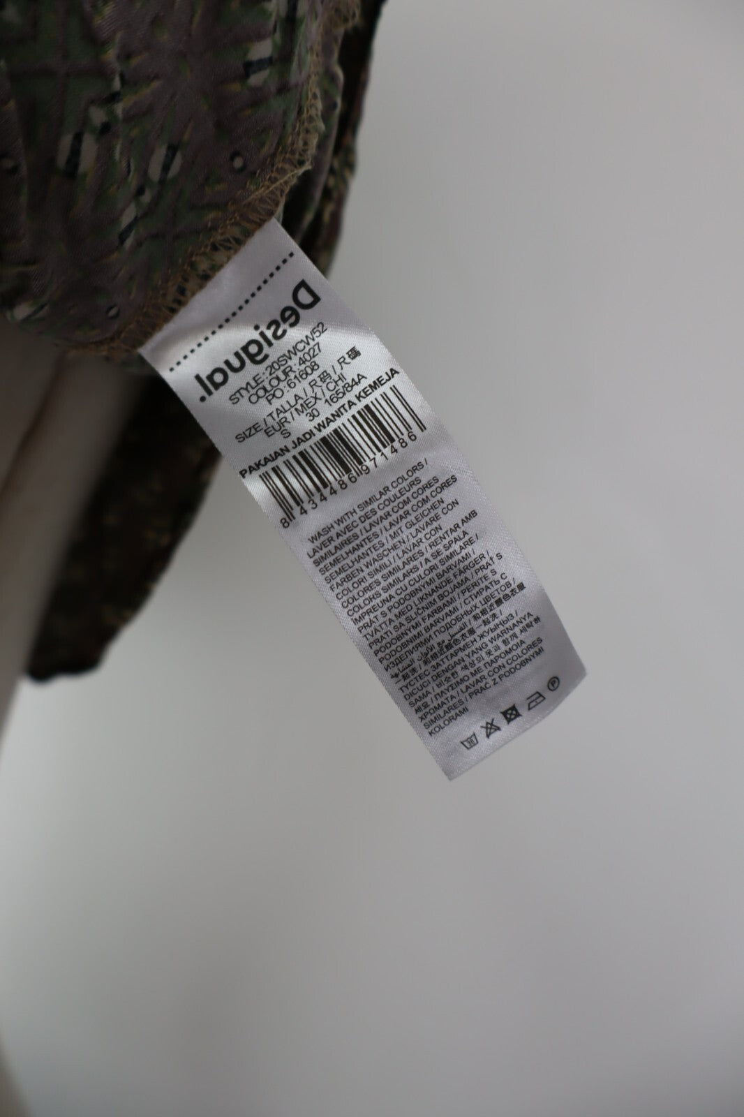 DESIGUAL CAMICIA DONNA TG. S WOMAN SHIRT CASUAL VINTAGE