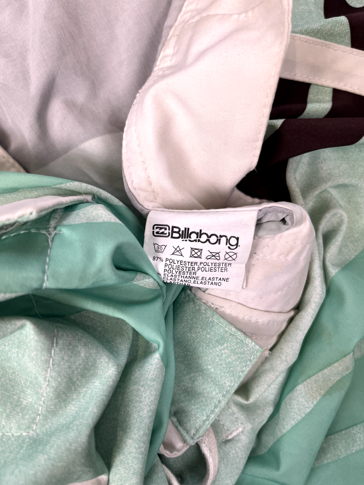 BILLABONG COSTUME PANTALONCINO MARE UOMO 30/44 MEN SWIMSUIT VINTAGE CASUAL