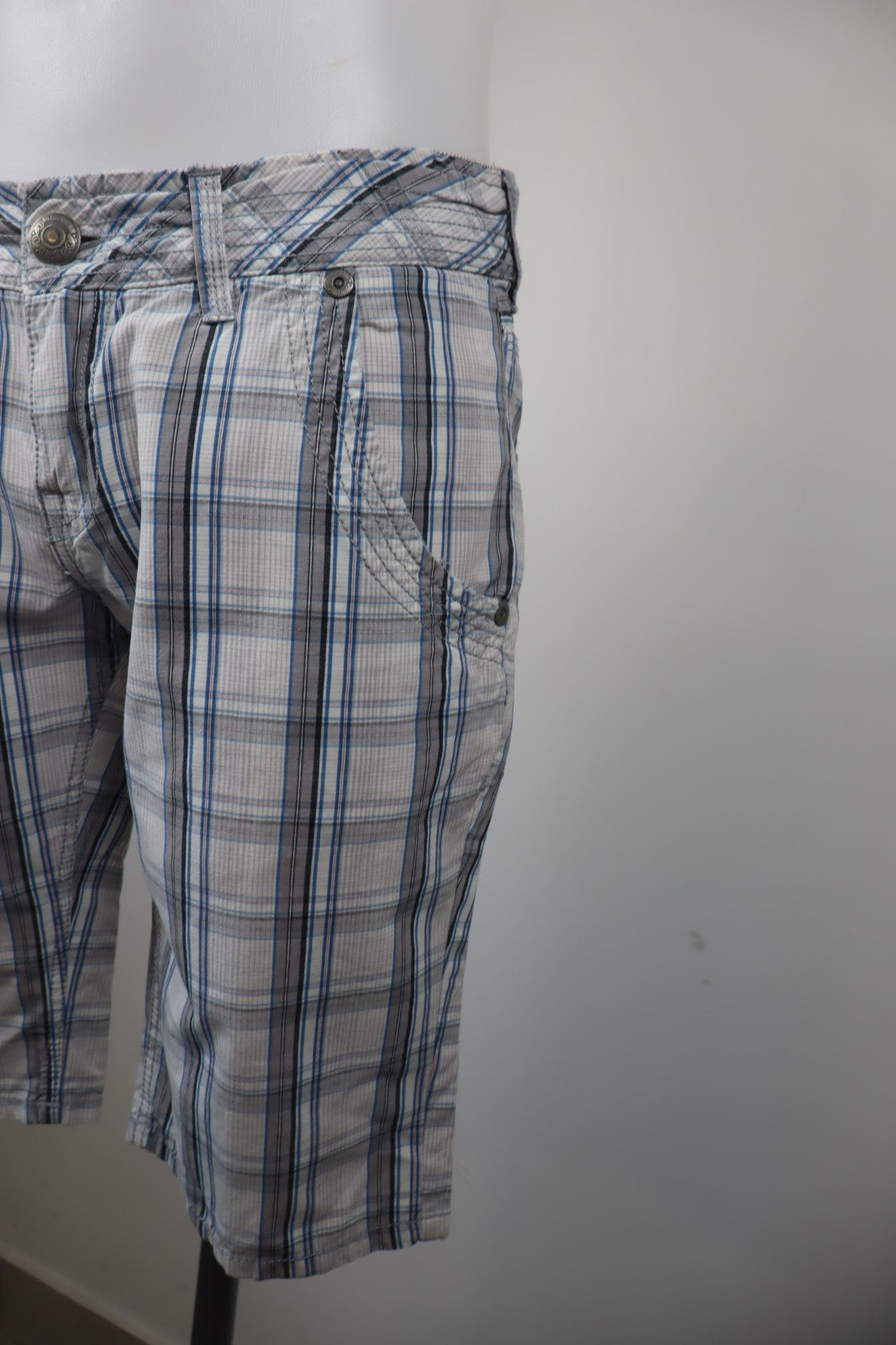 TOMMY HILFIGER PANTALONI BERMUDA UOMO TG W27 MAN PANTS CASUAL VINTAGE COTONE