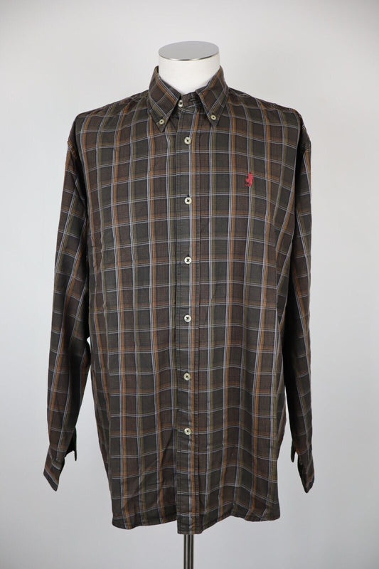 MARLBORO CLASSICS CAMICIA UOMO TG. XL MAN CASUAL VINTAGE SHIRT COTONE COTTON