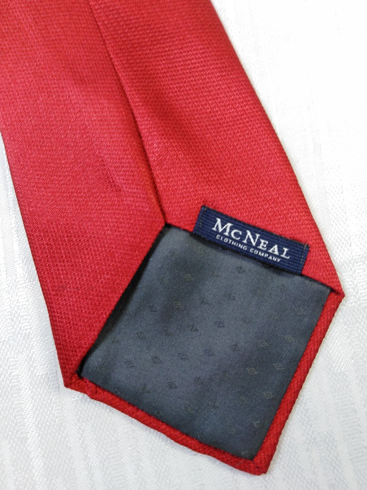 MC NEAL 100% SILK TIE SETA CRAVATTA NECKTIE MADE IN ITALY