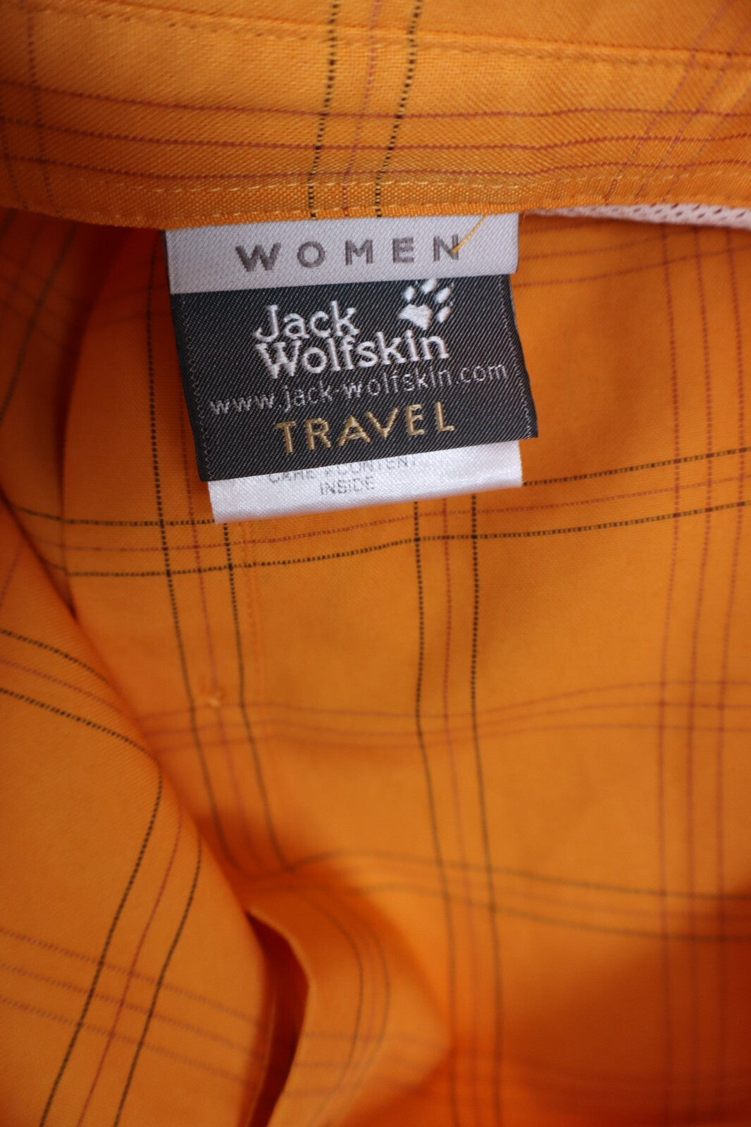 JACK WOLFSKIN CAMICIA DONNA TG. L WOMAN SHIRT CASUAL VINTAGE