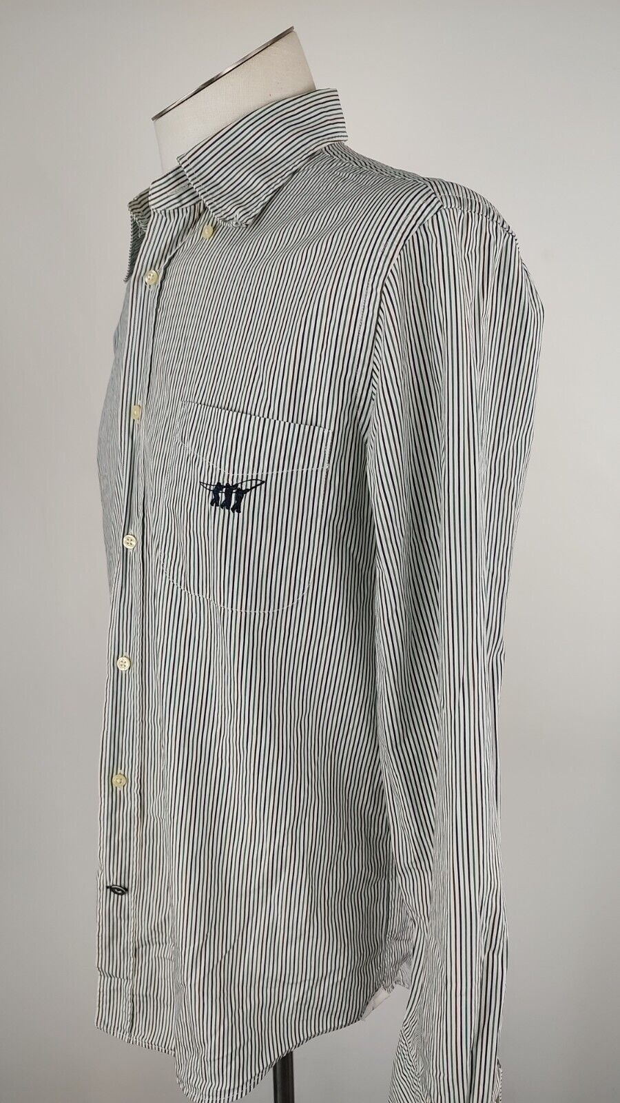 HENRY COTTON'S CAMICIA UOMO COTONE TG. 40  MAN CASUAL VINTAGE SHIRT