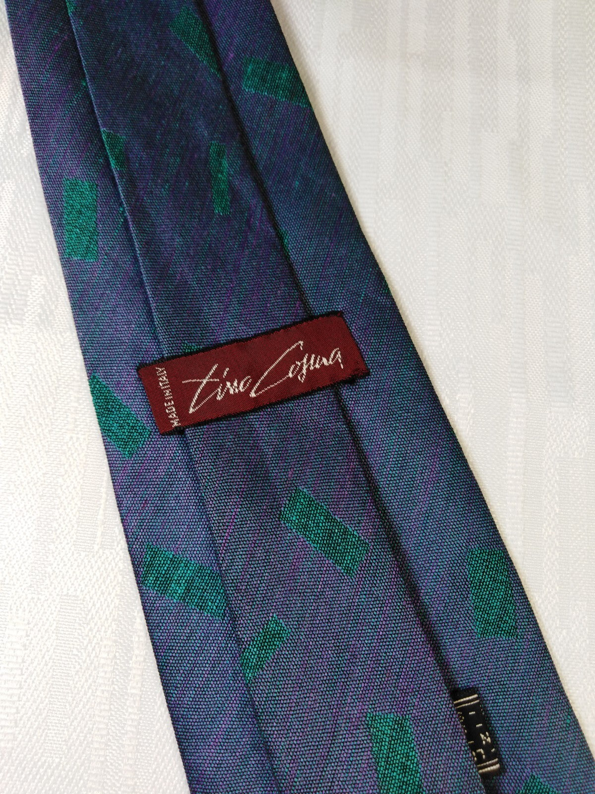 TINO COSMA 100% SILK TIE SETA CRAVATTA NECKTIE ITALY VINTAGE CLASSIC