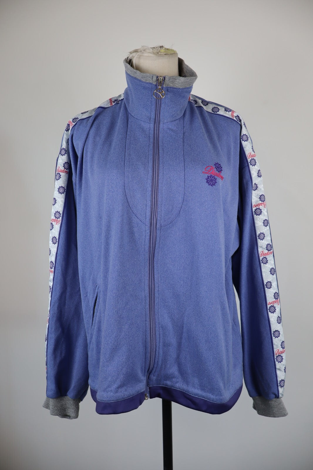 KILIMANJARO FELPA CON ZIP DONNA Tg 42 WOMAN CASUAL VINTAGE SPORT SWEATSHIRT