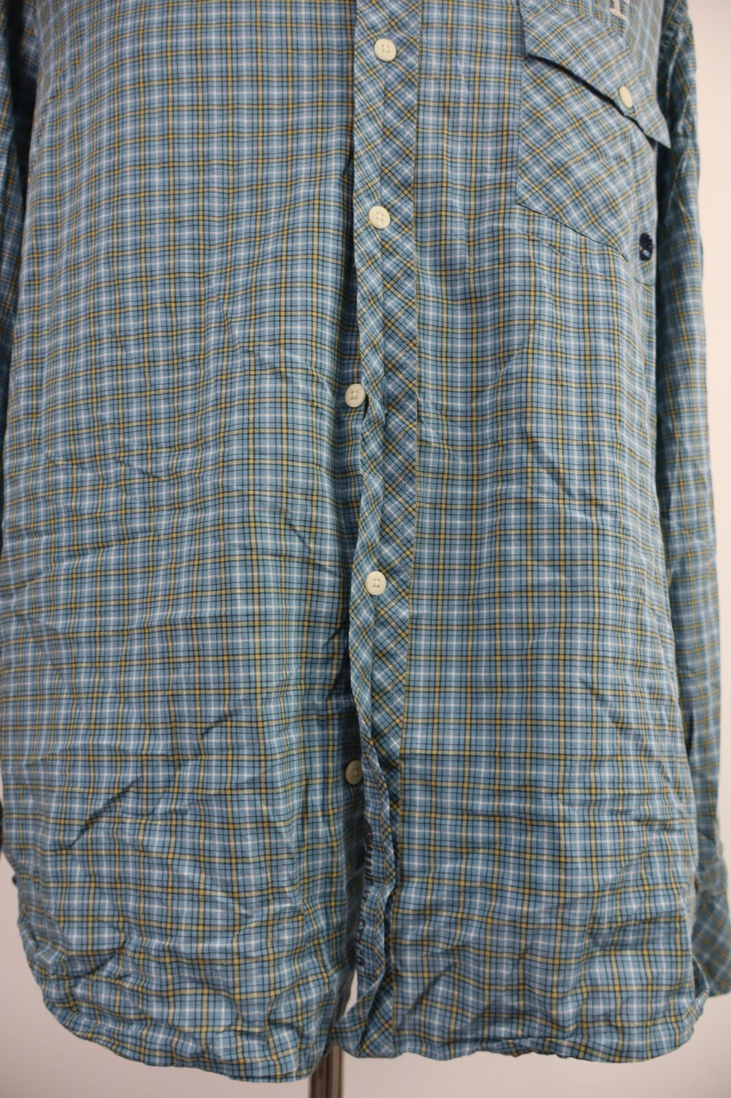 TIMBERLAND CAMICIA COTONE UOMO TG. XL MAN CASUAL VINTAGE SHIRT COTONE COTTON