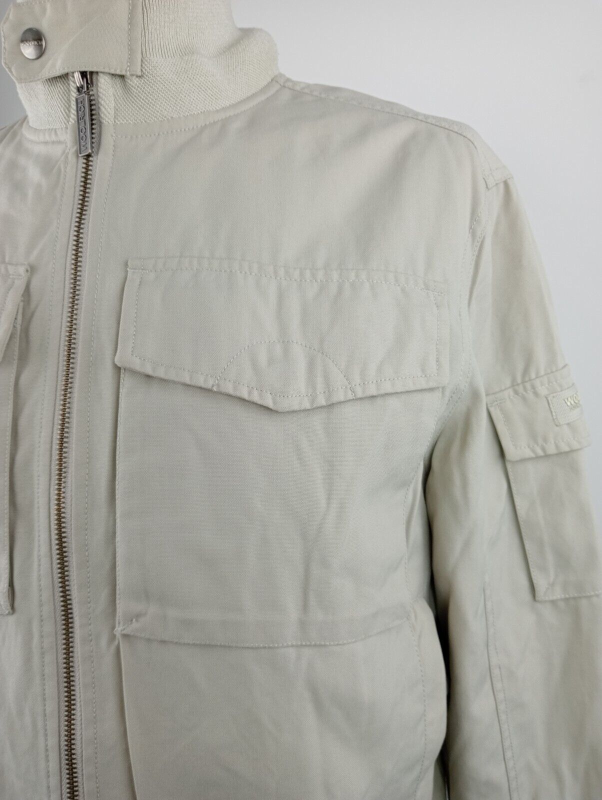 WOOLRICH GIUBBINO LEGGERO GIACCA UOMO Tg M MAN CASUAL VINTAGE JACKET