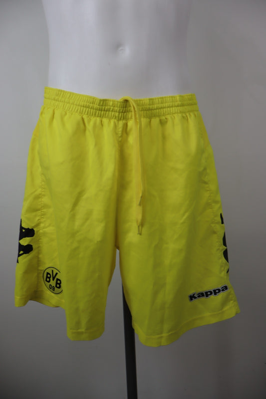 KAPPA BORUSSIA DORTMUND PANTALONCINI CALCIO UOMO MAN TG L SPORT SOCCER SHORTS