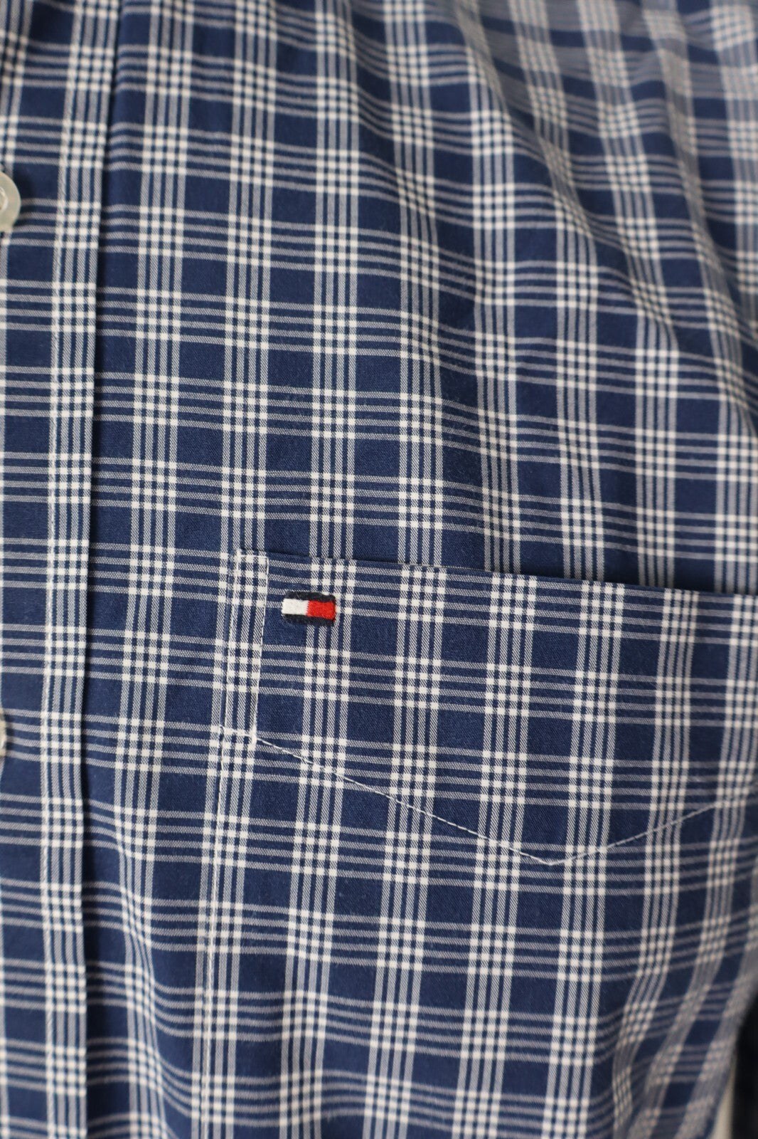 TOMMY HILFIGER CAMICIA COTONE SHIRT UOMO Tg. XS MAN VINTAGE CASUAL COTTON