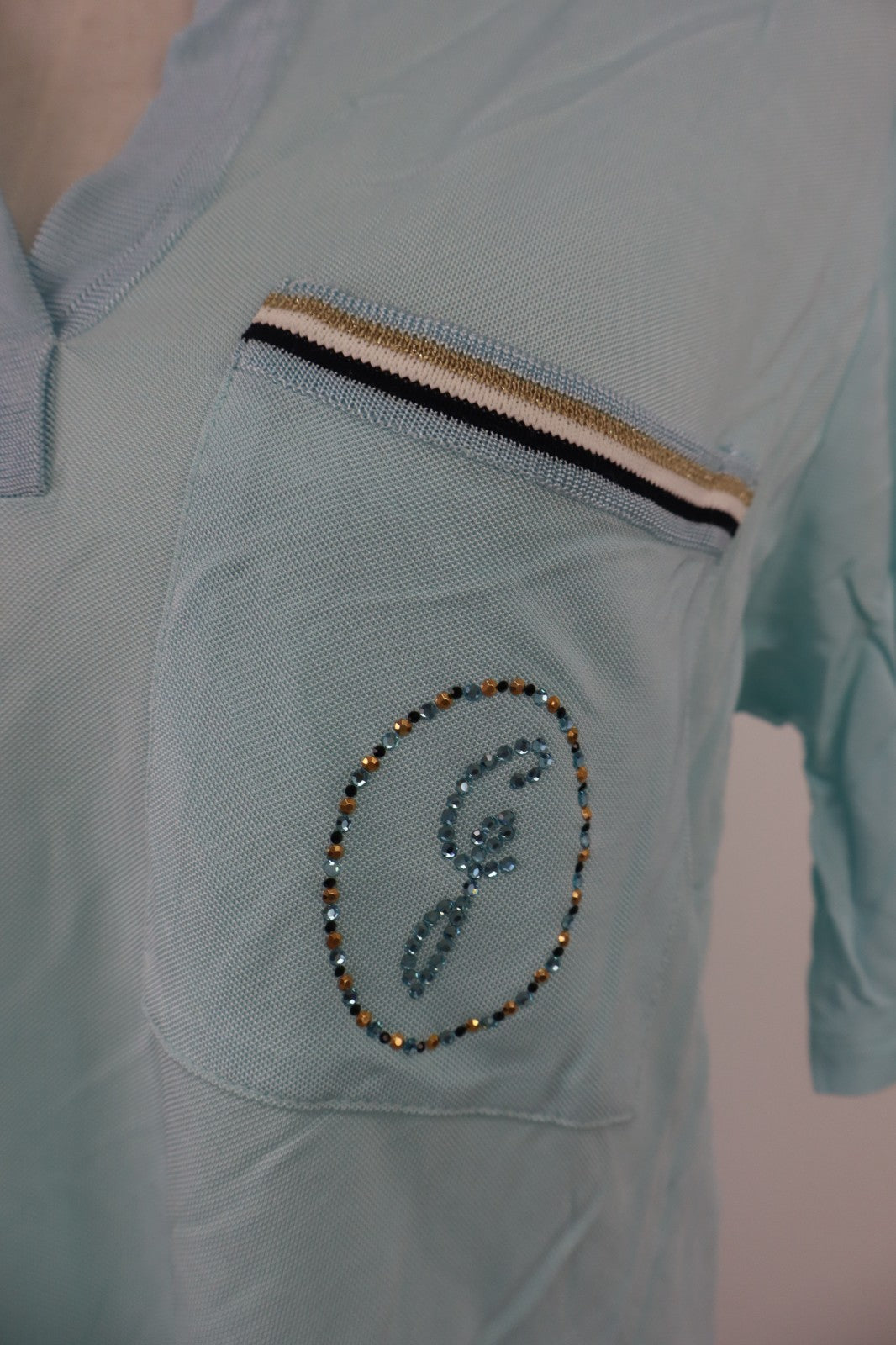 GATTINONI POLO DONNA MAGLIA  TG. 50 WOMAN SHIRT CASUAL VINTAGE LOGO