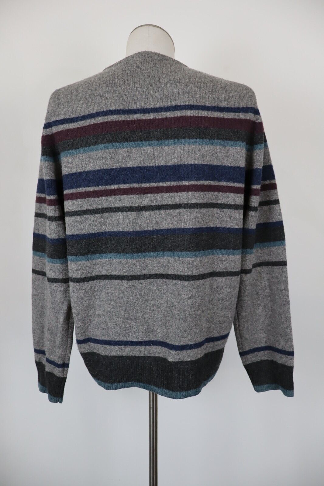 GEOX MAGLIONE LANA D'AGNELLO VINTAGE UOMO Tg. L MAN SWEATER CASUAL