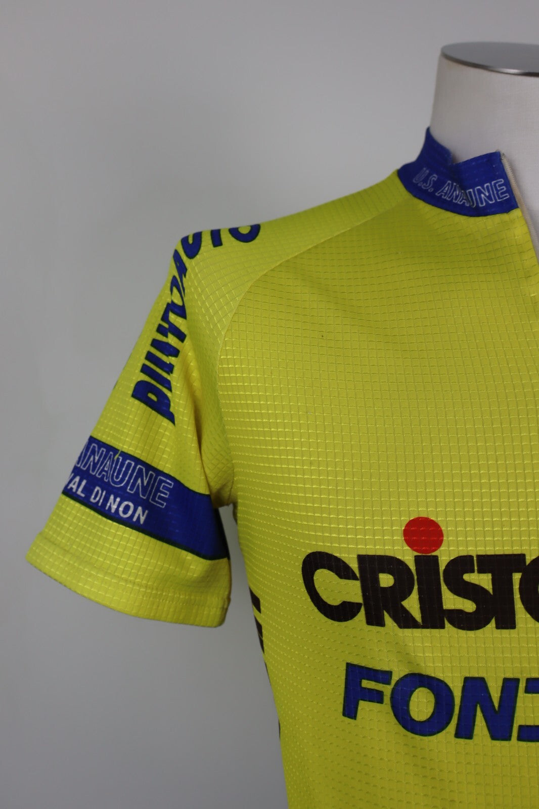 US ANAUNE CLES VAL DI NON MAGLIA CICLISMO UOMO TG S MAN SHIRT BIKE SPORT VINTAGE