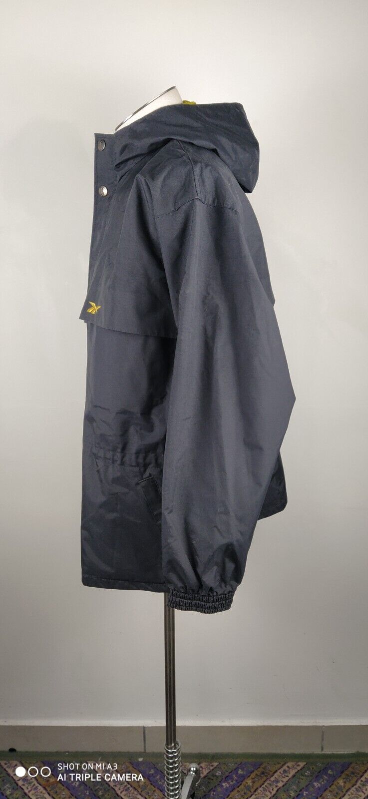 REEBOK GIUBBINO LEGGERO GIACCA UOMO Tg. M MAN VINTAGE CASUAL JACKET