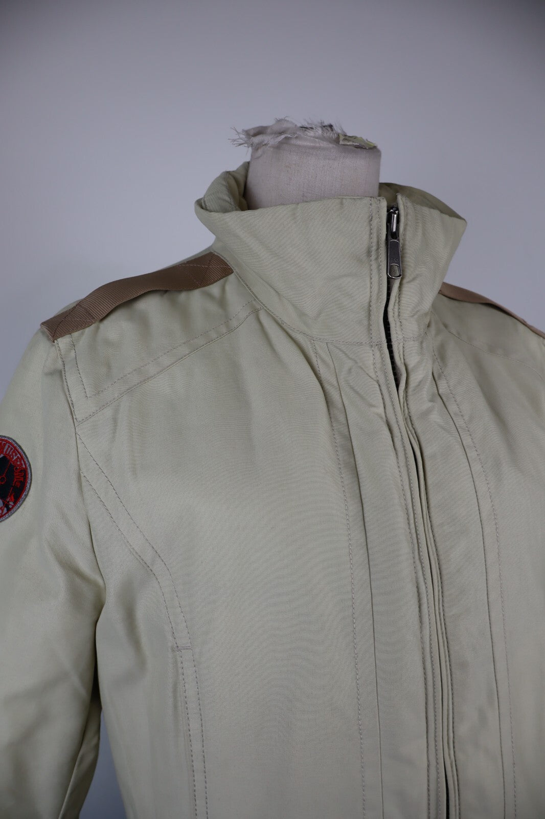 MUSEUM GIUBBINO PIUMINO GIACCA  DONNA Tg. L WOMAN CASUAL JACKET VINTAGE