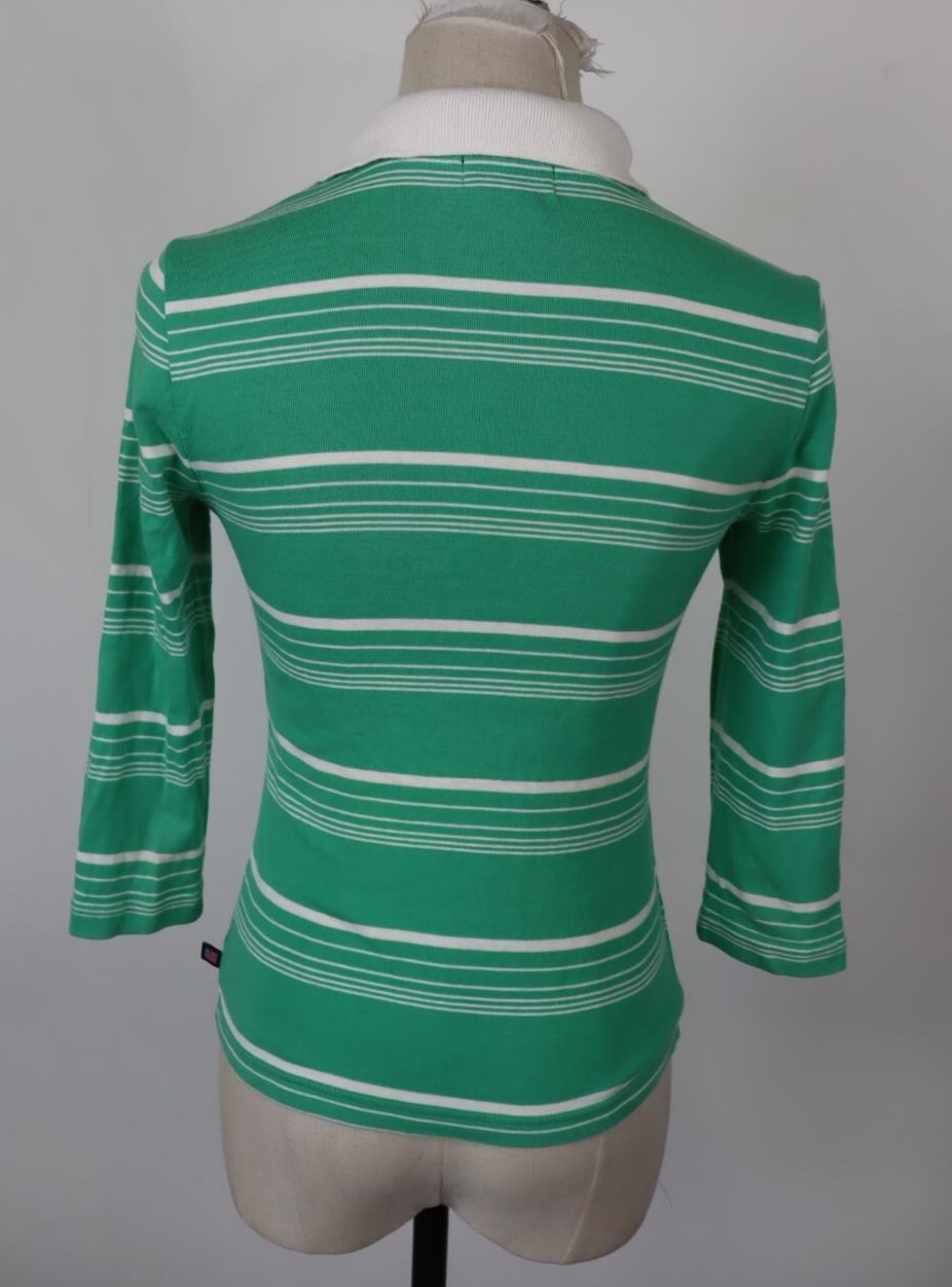 POLO JEANS RALPH LAUREN POLO DONNA COTONE TG. L WOMANSHIRT CASUAL VINTAGE