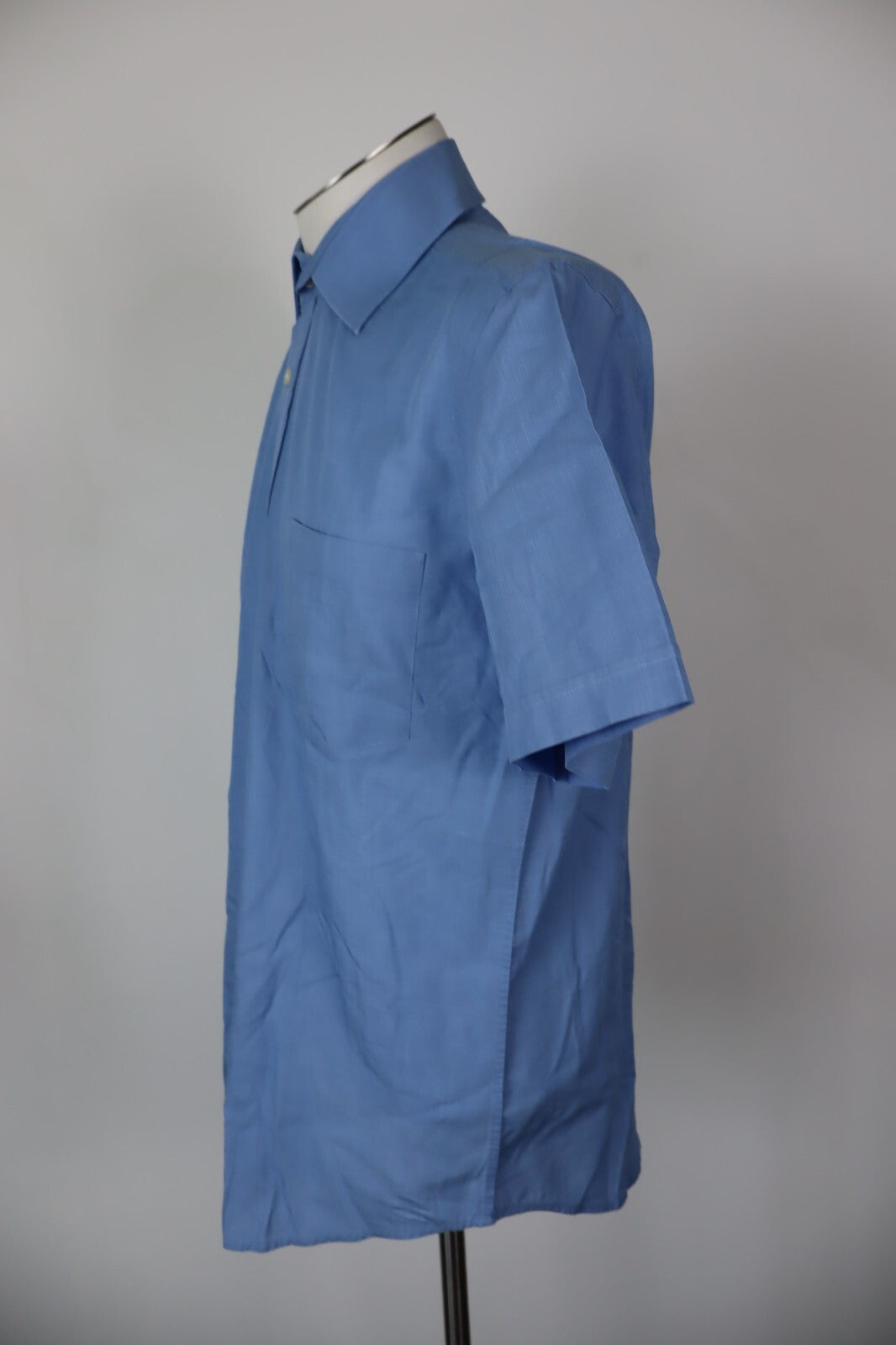 HUGO BOSS CAMICIA UOMO COTONE TG. 15.5 MAN CASUAL VINTAGE COTTON SHIRT