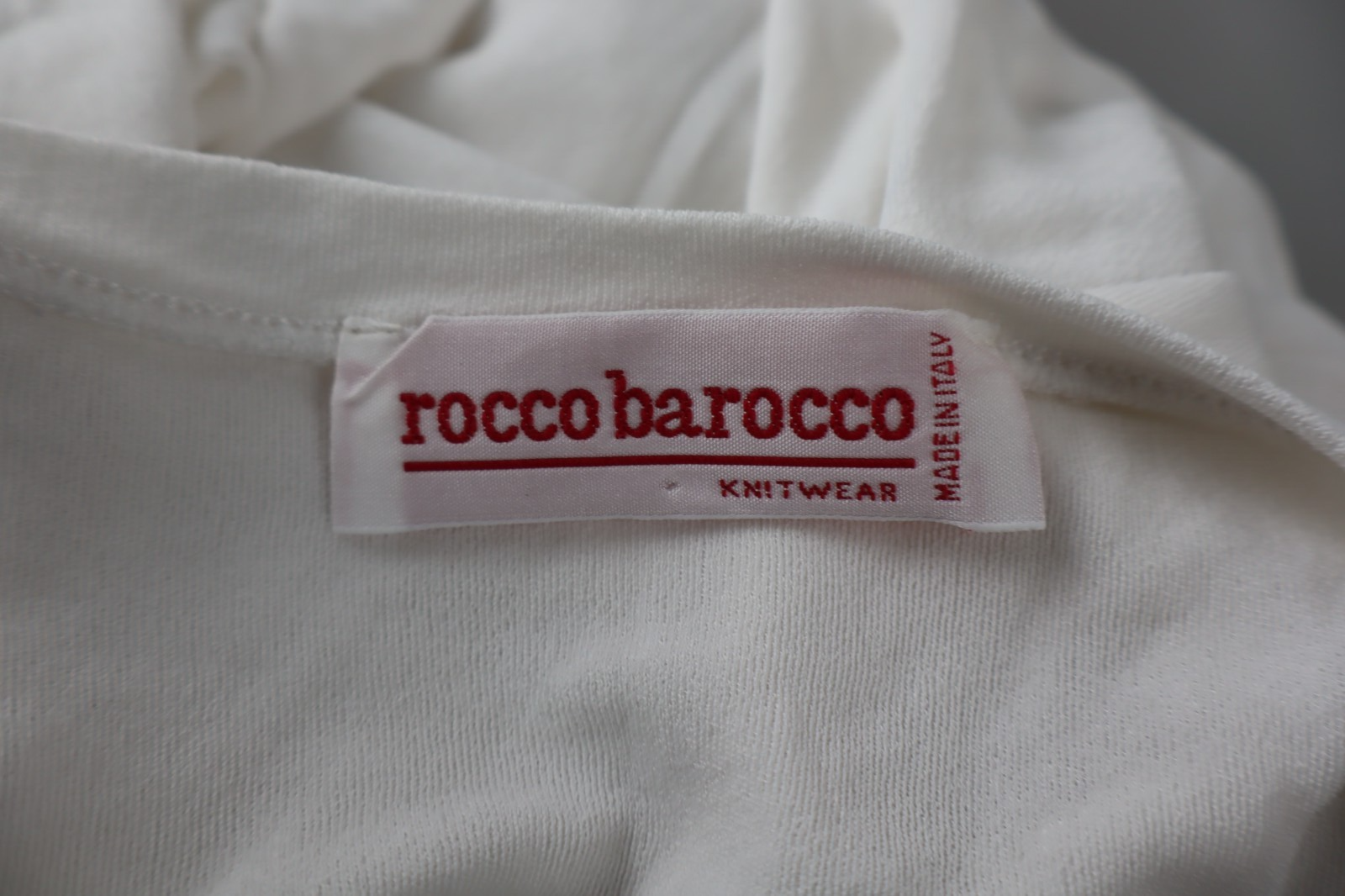 ROCCOBAROCCO MAGLIA DONNA TG. L WOMAN CASUAL VINTAGE T-SHIRT ITALY