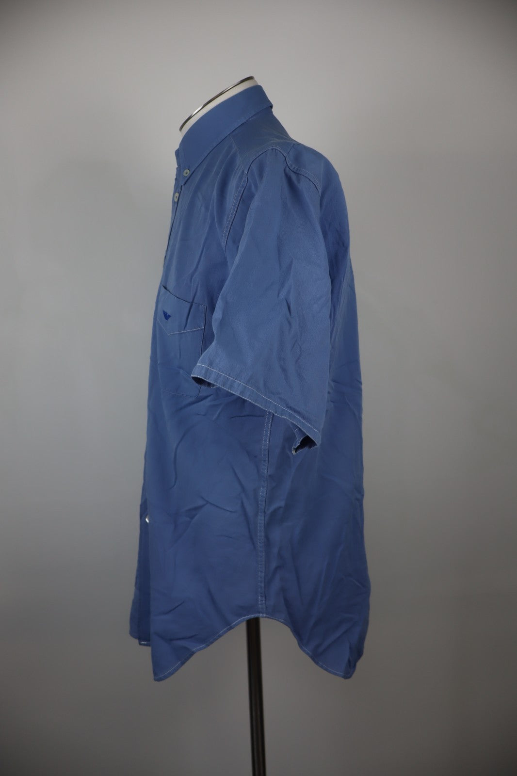 EMPORIO ARMANI  CAMICIA SHIRT UOMO MAN TG. 15,5 CASUAL VINTAGE COTTON COTONE