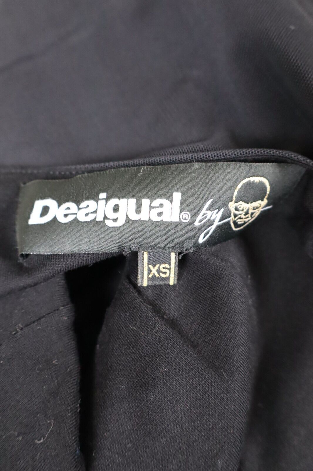 DESIGUAL VESTITO DONNA TG. XS WOMAN CASUAL VINTAGE DRESS