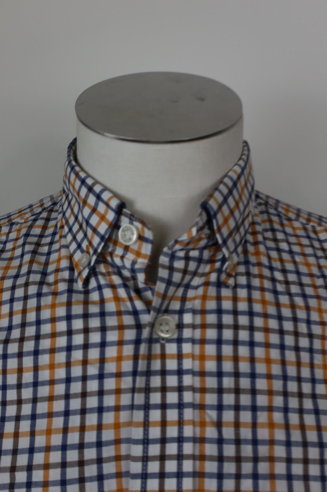HARMONT & BLAINE CAMICIA UOMO TG. M MAN CASUAL VINTAGE SHIRT COTONE COTTON LOGO