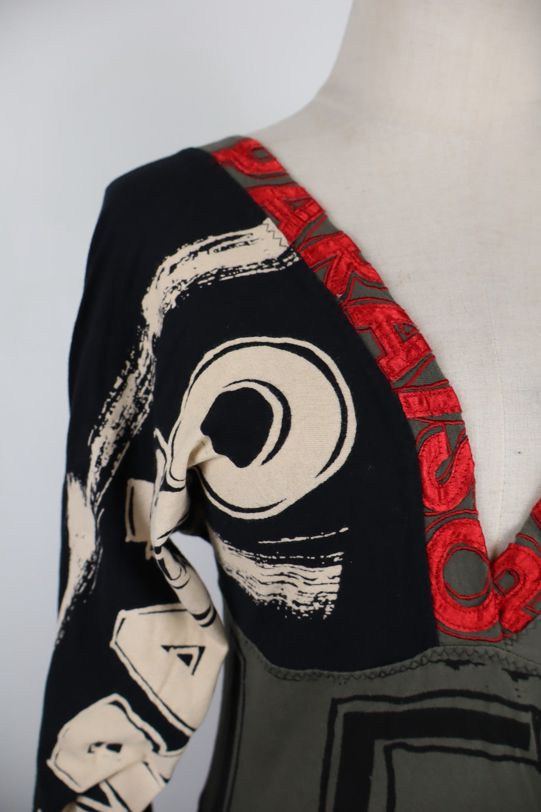 DESIGUAL MAGLIA MANICHE LUNGHE DONNA TG. S WOMAN T-SHIRT CASUAL VINTAGE COTONE