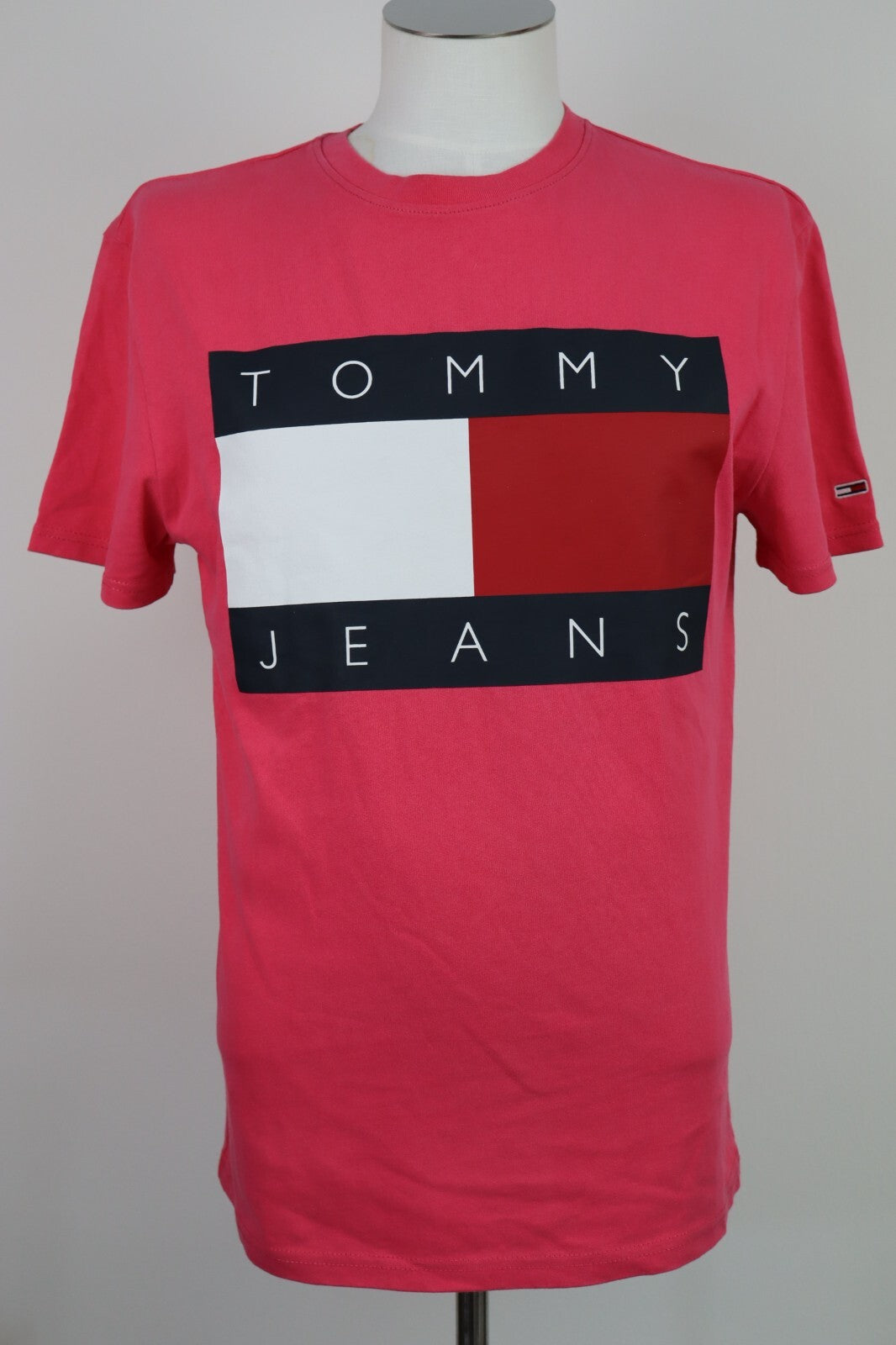 TOMMY HILFIGER JEANS MAGLIA UOMO TG S MAN T-SHIRT CASUAL VINTAGE COTONE