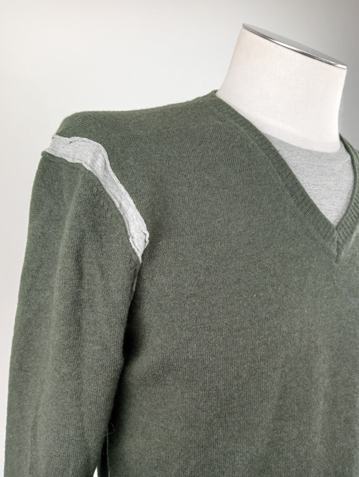 ENERGIE MAGLIONE LANA VINTAGE UOMO L MAN SWEATER CASUAL VINTAGE ITALY