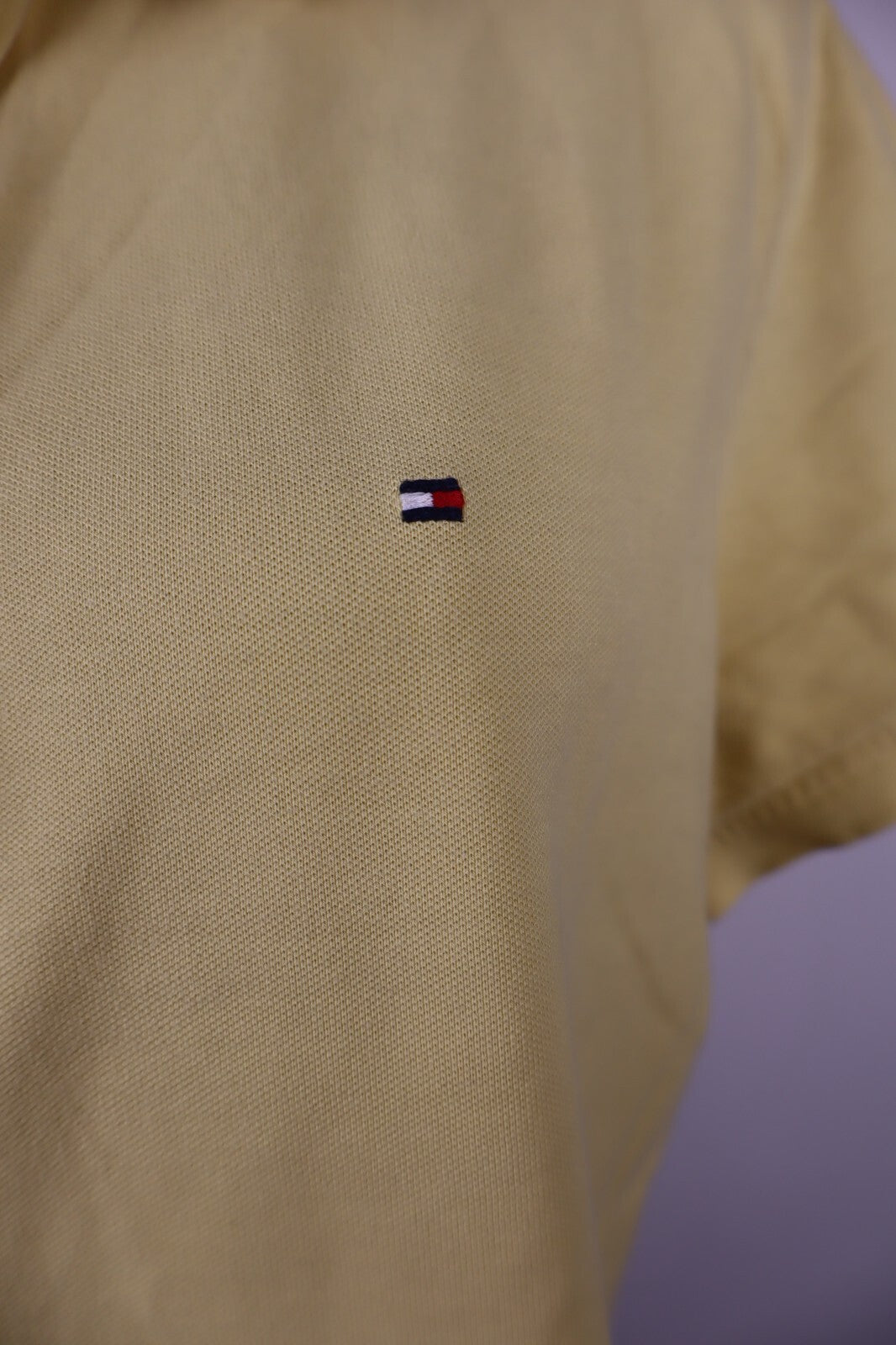TOMMY HILFIGER POLO MAGLIA DONNA COTONE TG. XL WOMAN SHIRT CASUAL VINTAGE LOGO